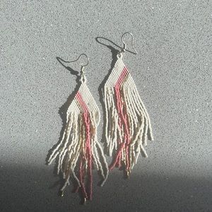 BEADED EARRINGS from INK & ALLOY